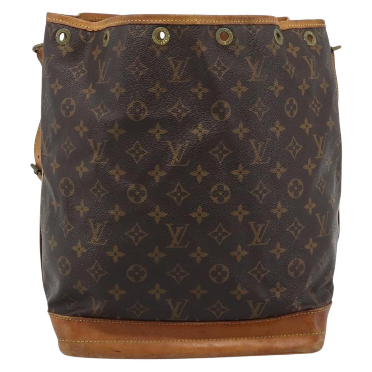 LOUIS VUITTON Monogram Noe Shoulder Bag M42224 LV Auth 192218