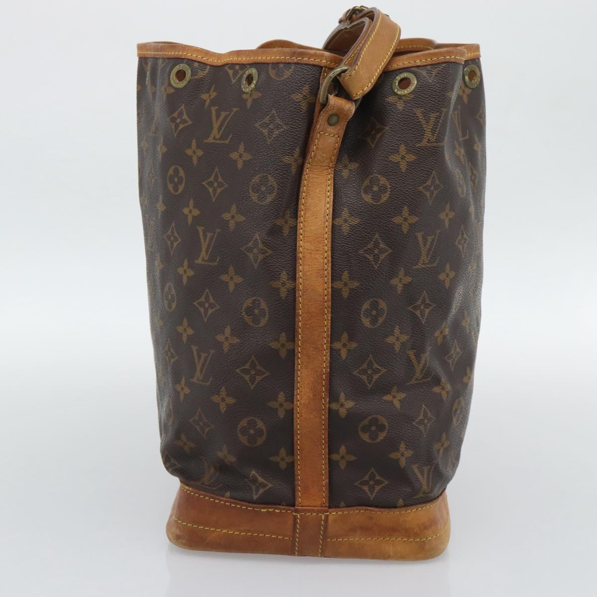 LOUIS VUITTON Monogram Noe Shoulder Bag M42224 LV Auth 192218