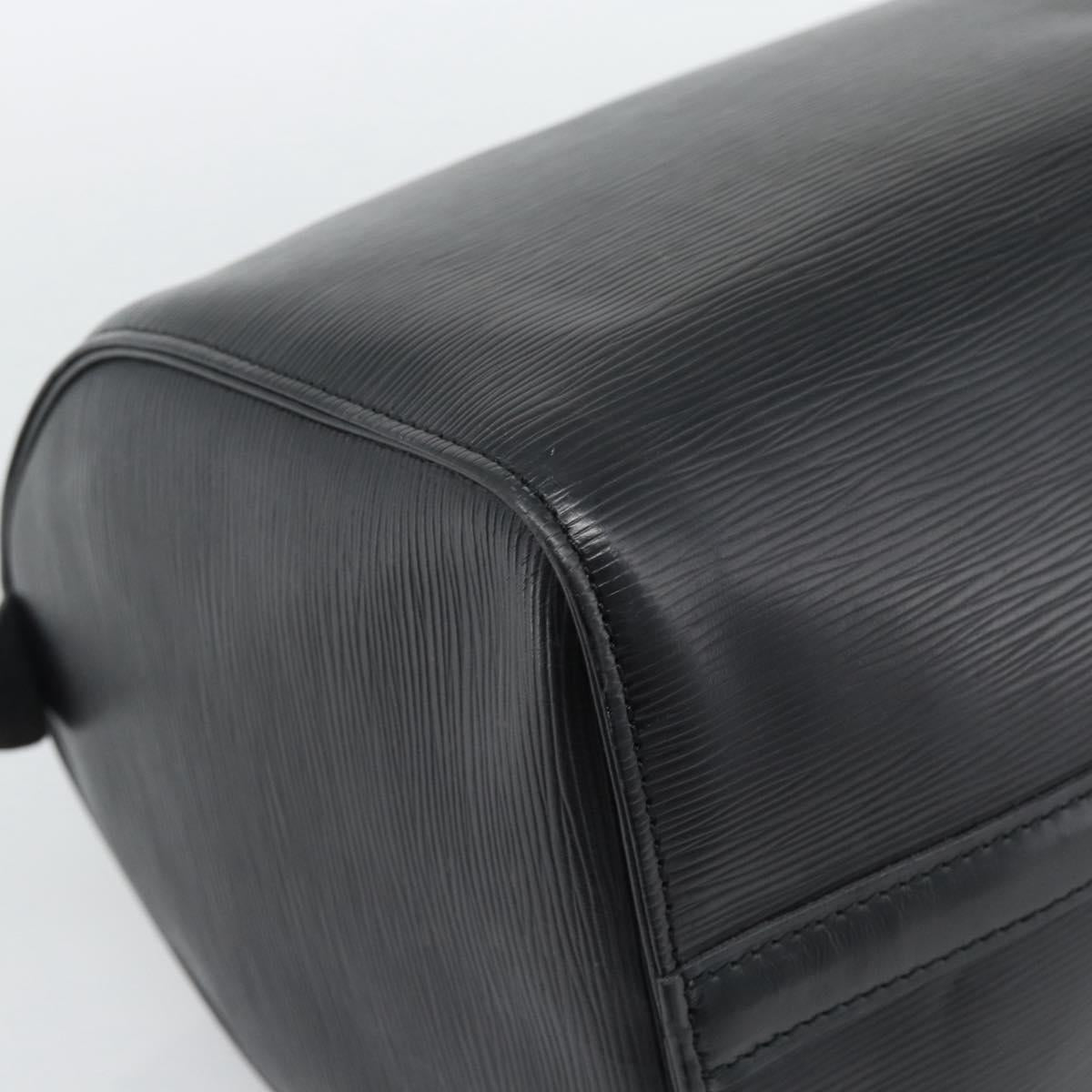 LOUIS VUITTON Epi Speedy 35 Hand Bag Noir Black M42992 LV Auth 192223