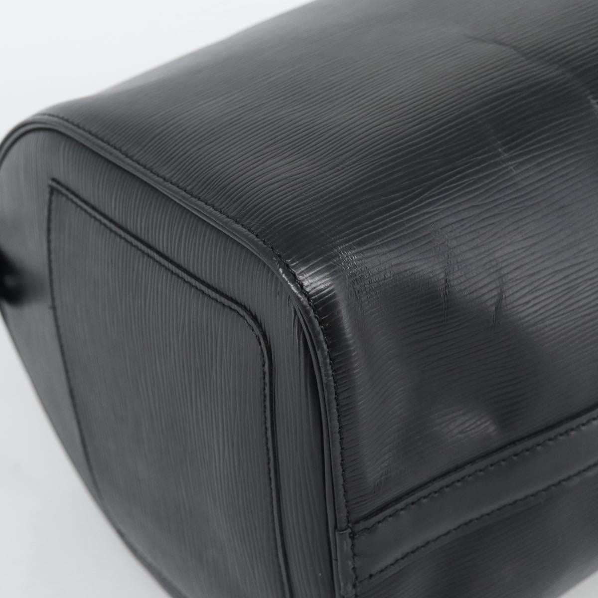 LOUIS VUITTON Epi Speedy 35 Hand Bag Noir Black M42992 LV Auth 192223