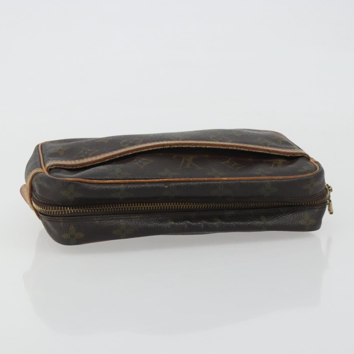 LOUIS VUITTON Monogram Compiegne 23 Clutch Bag M51847 LV Auth 192239