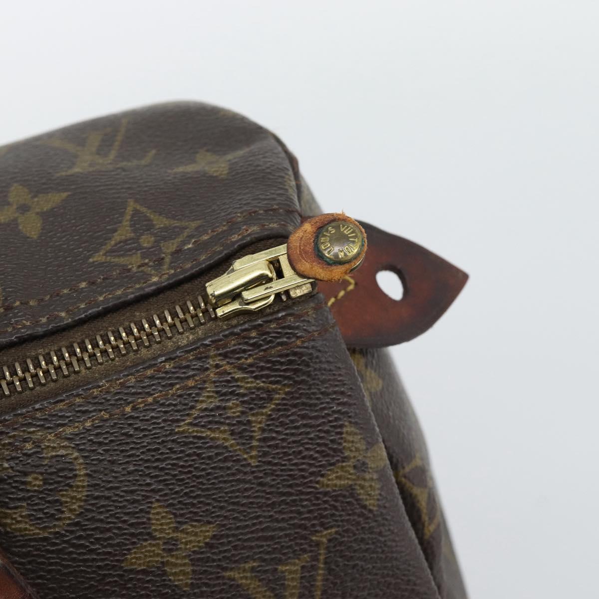 LOUIS VUITTON Monogram Speedy 30 Hand Bag M41526 LV Auth 192252