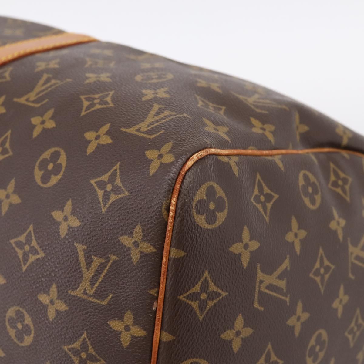 LOUIS VUITTON Monogram Keepall 45 Boston Bag M41428 LV Auth 192255