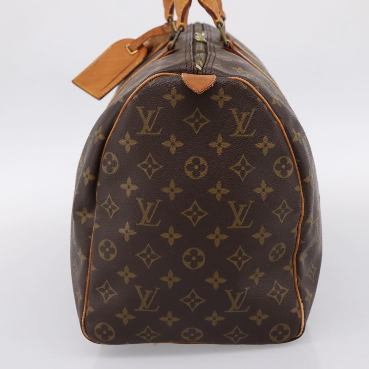 LOUIS VUITTON Monogram Keepall 45 Boston Bag M41428 LV Auth 192255