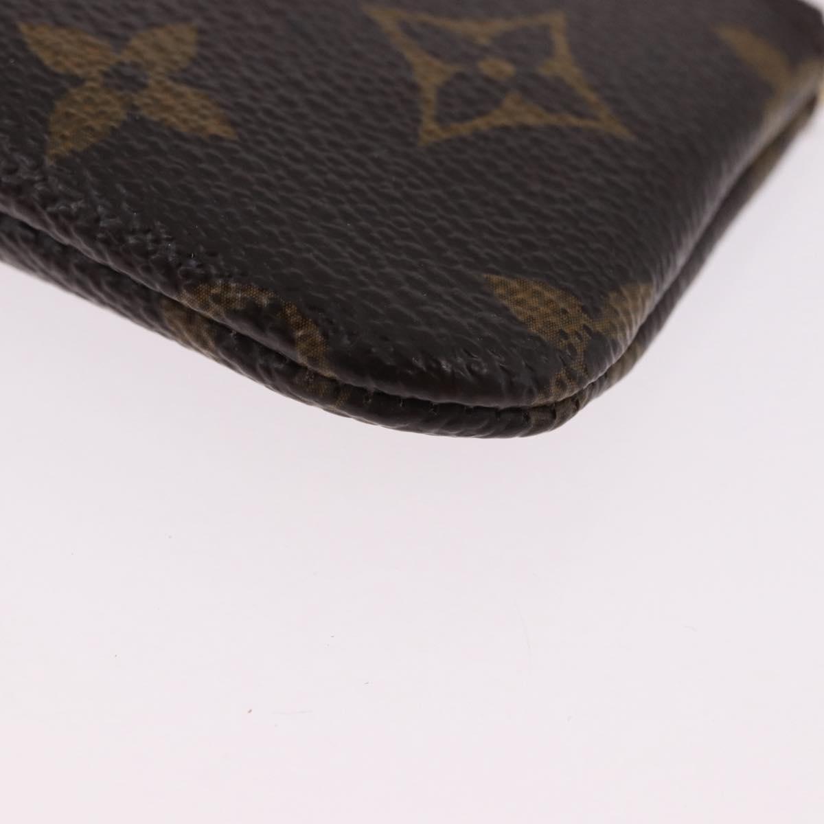 LOUIS VUITTON Monogram Pochette Cles Coin Purse M62650 LV Auth 192276