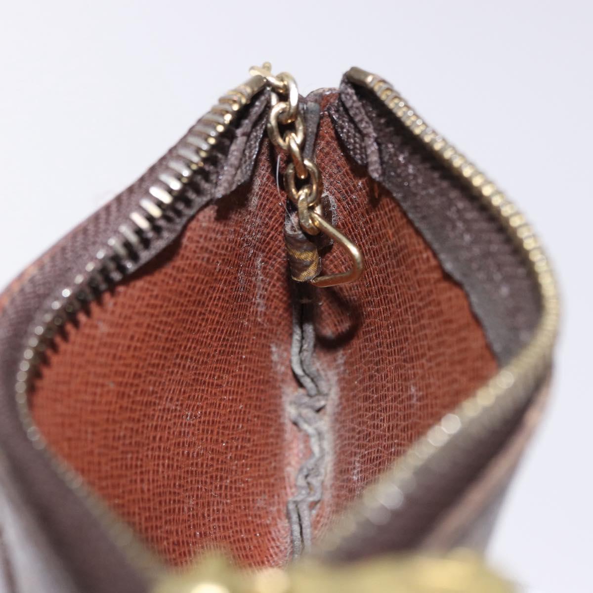 LOUIS VUITTON Monogram Pochette Cles Coin Purse M62650 LV Auth 192276