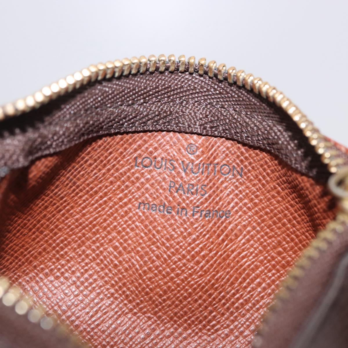 LOUIS VUITTON Monogram Pochette Cles Coin Purse M62650 LV Auth 192278