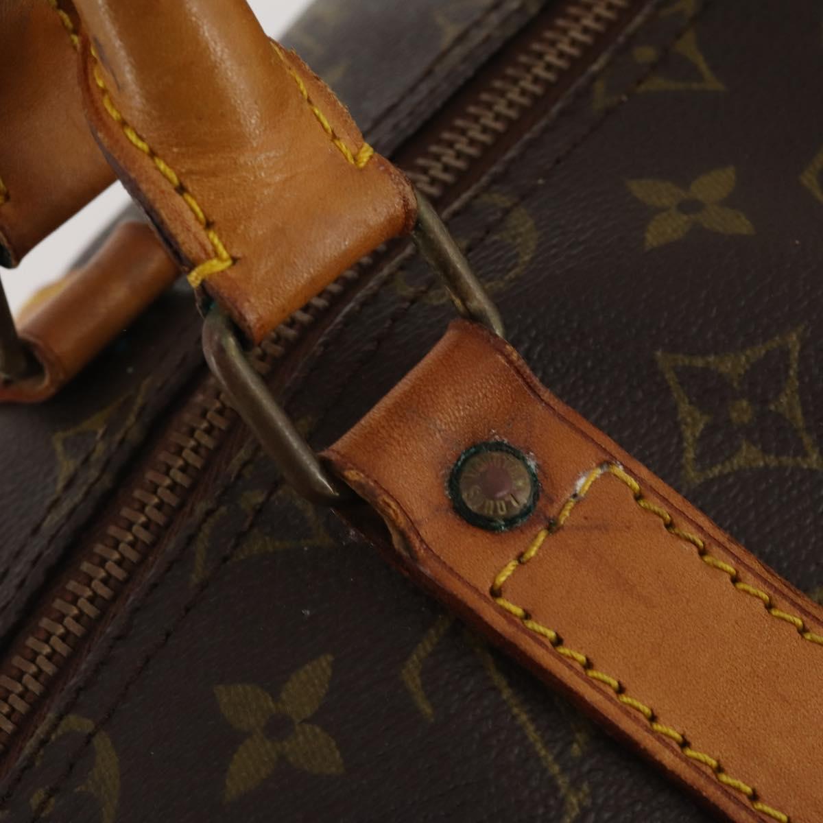LOUIS VUITTON Monogram Keepall 55 Boston Bag Vintage M41424 LV Auth 192279