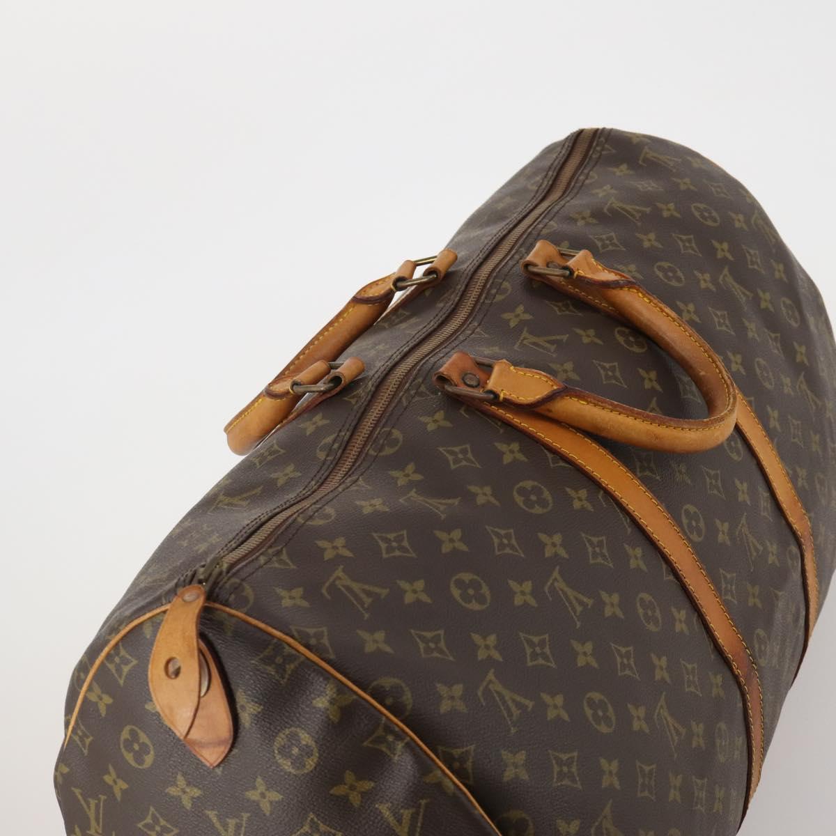 LOUIS VUITTON Monogram Keepall 55 Boston Bag Vintage M41424 LV Auth 192279