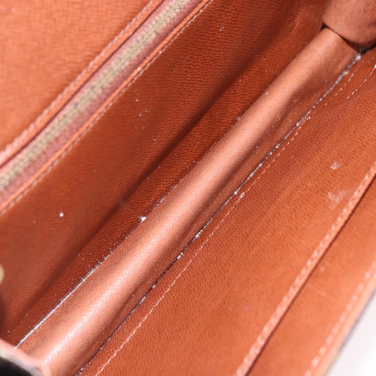 LOUIS VUITTON Monogram Pochette Dam PM Clutch Bag M51812 LV Auth 192281