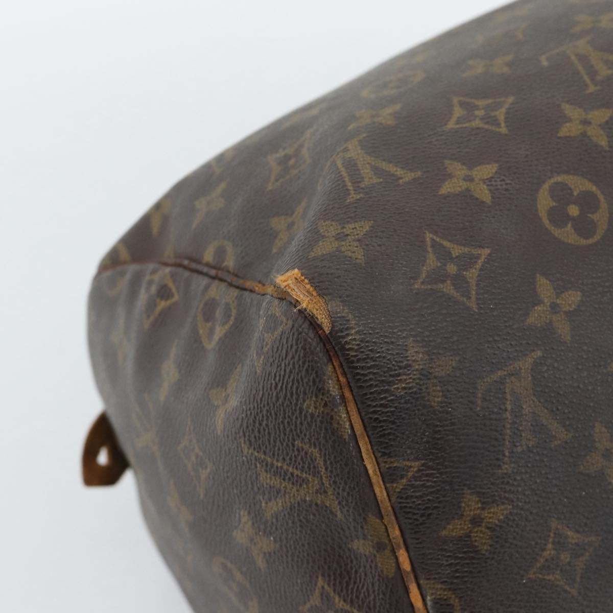 LOUIS VUITTON Monogram Speedy 30 Hand Bag M41526 LV Auth 192283