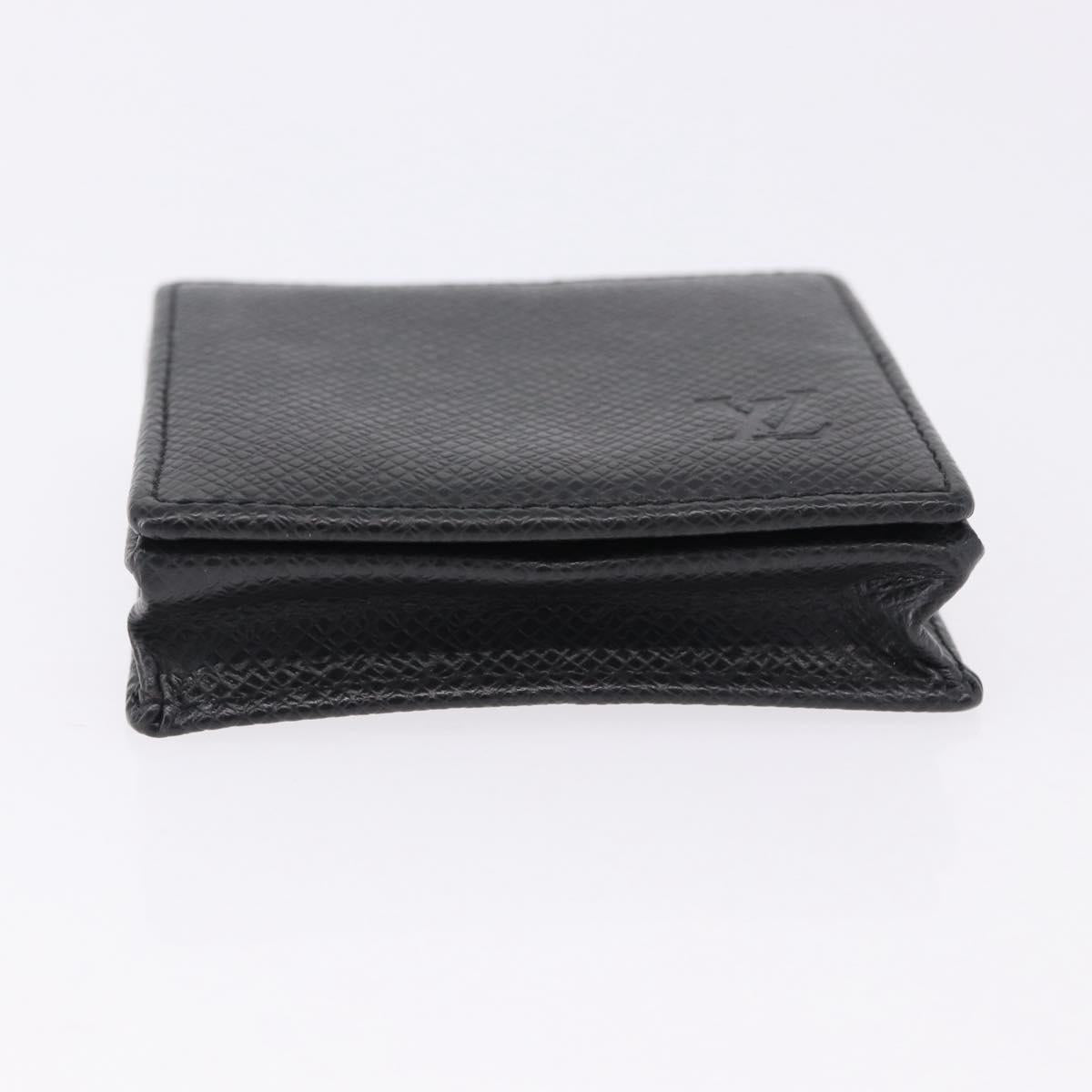 LOUIS VUITTON Epi Porte Monnaie Boite Coin Purse Ardoise M30382 LV Auth 192308A