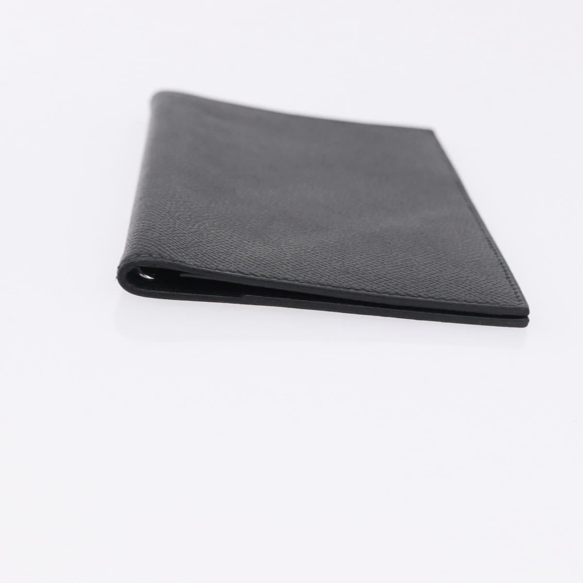 HERMES Agenda Vision Day Planner Cover Leather Black Auth 192309V