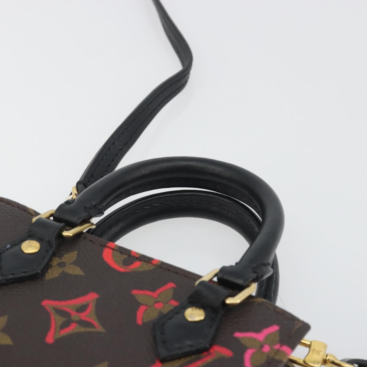 LOUIS VUITTON Monogram Fall in Love Petit Sac Plat Bag 2way M80839 Auth 192433M