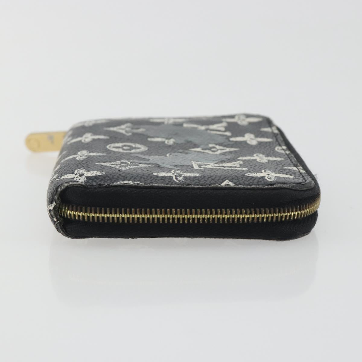 LOUIS VUITTON Catgram Zippy Coin Purse M63884 LV Auth 192439A