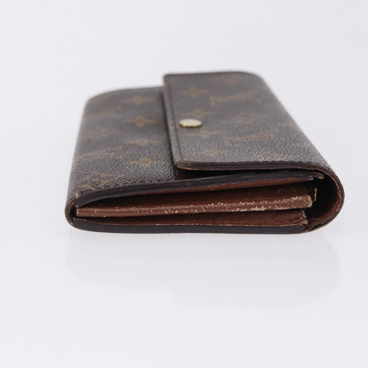 LOUIS VUITTON Monogram Portefeuille Sarah Long Wallet M61734 LV Auth 192444