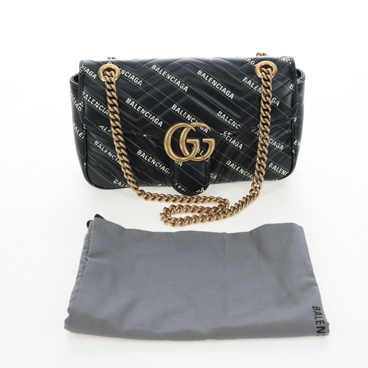 GUCCI GG Marmont The Hacker Project Bag Balenciaga Collaboration Auth 192458SAM