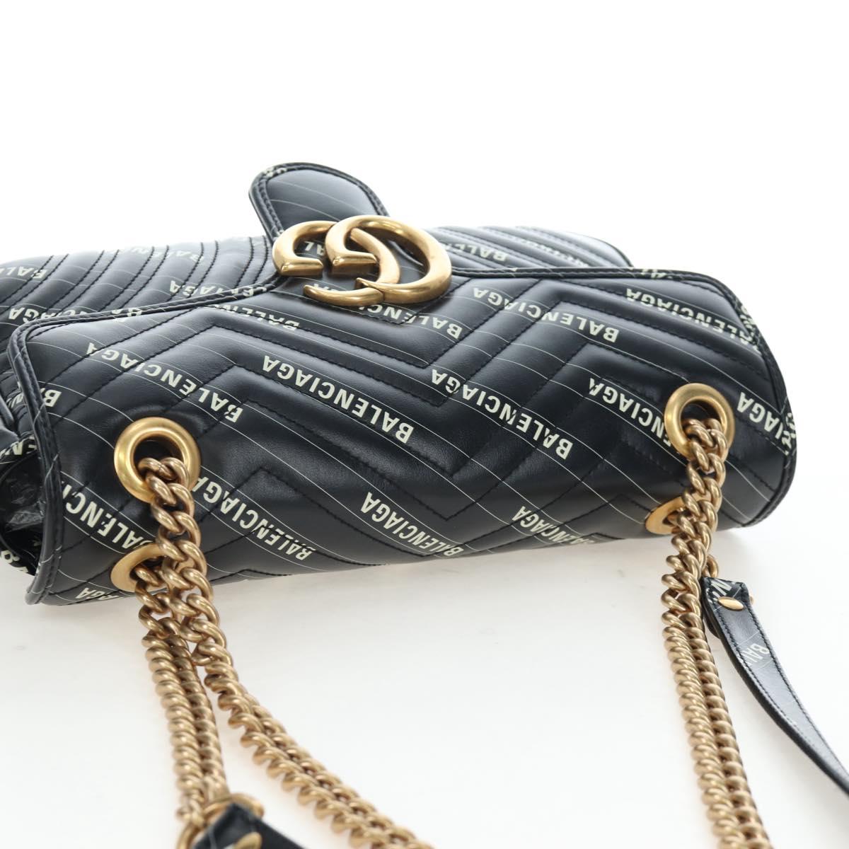 GUCCI GG Marmont The Hacker Project Bag Balenciaga Collaboration Auth 192458SAM