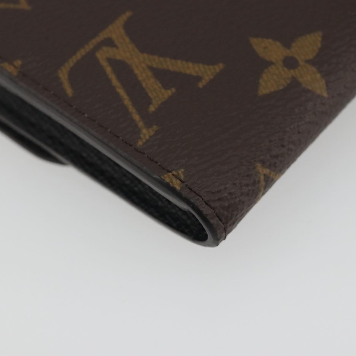 LOUIS VUITTON Monogram Reverse Porte Monnaie Rosary Purse M82333 LV Auth 192466M