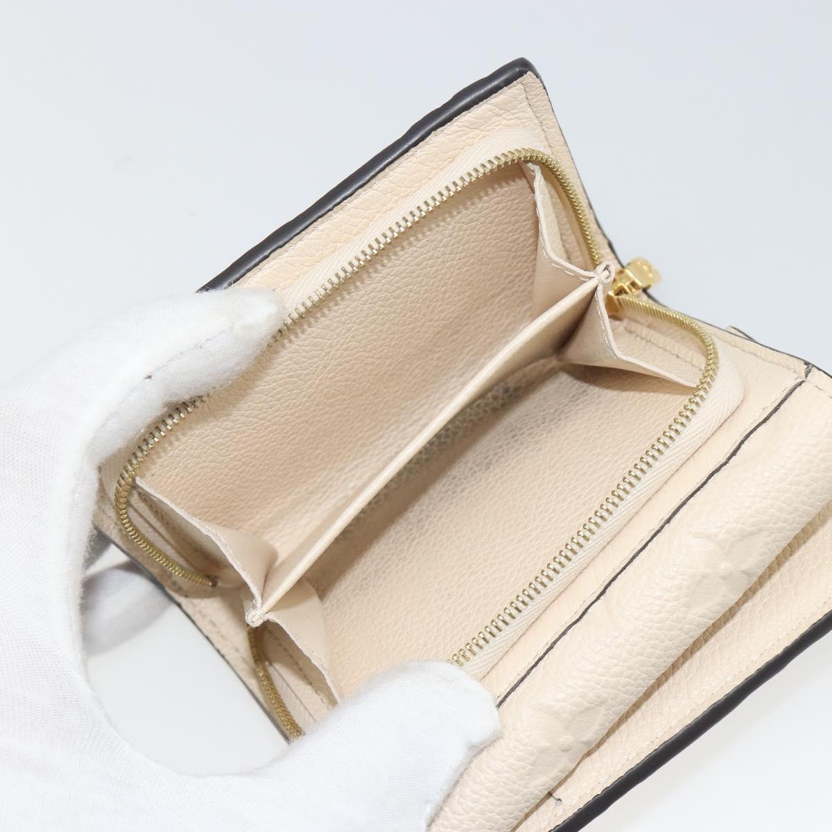LOUIS VUITTON Empreinte Portefeuille Metis Compact Wallet M81071 LV Auth 192467M