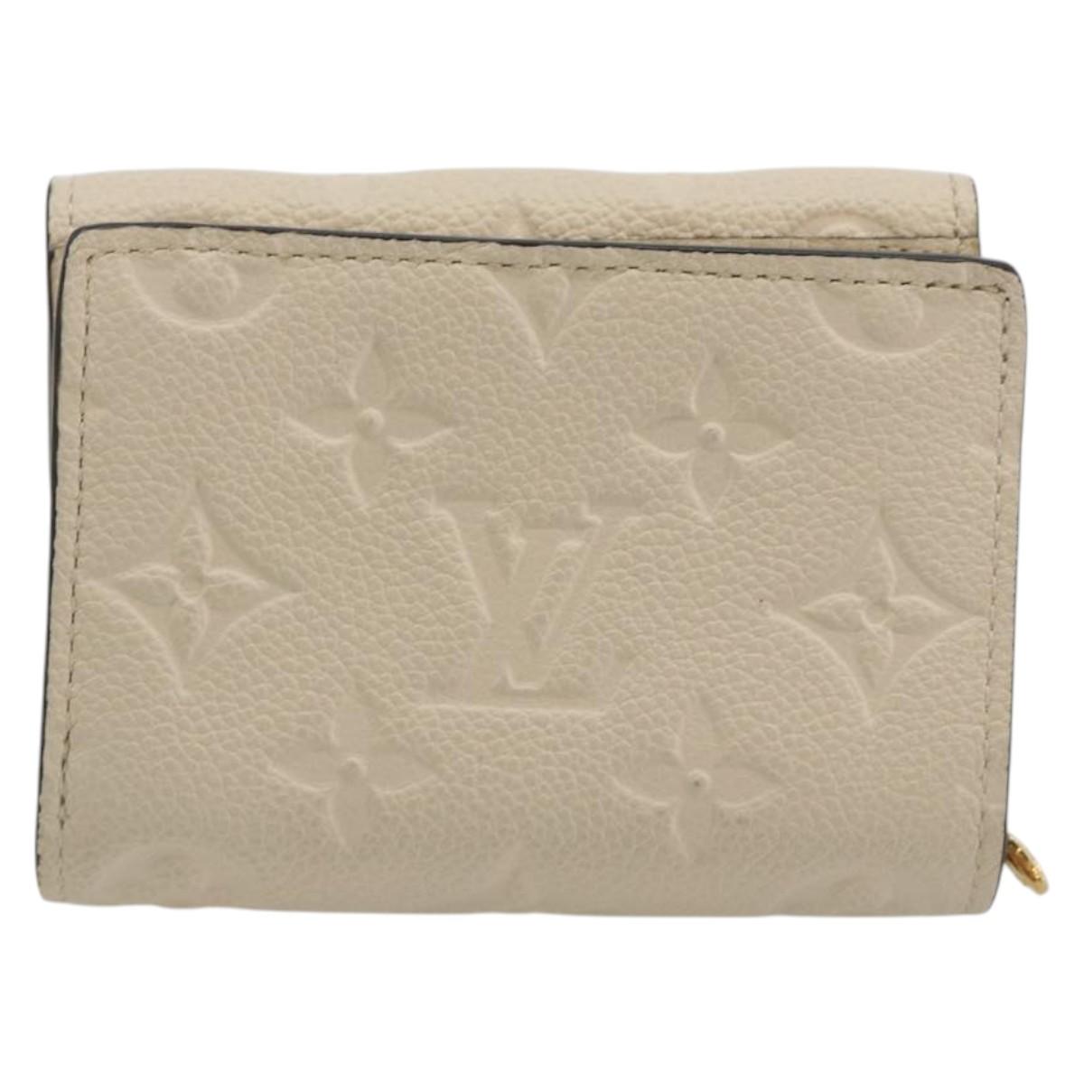 LOUIS VUITTON Empreinte Portefeuille Metis Compact Wallet M81071 LV Auth 192467M