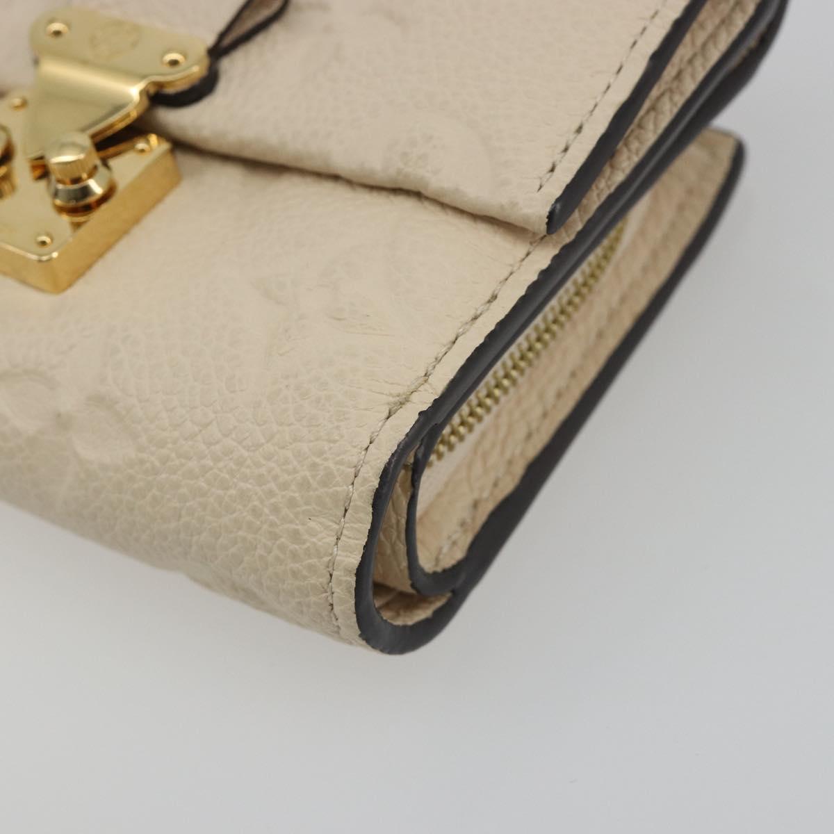 LOUIS VUITTON Empreinte Portefeuille Metis Compact Wallet M81071 LV Auth 192467M