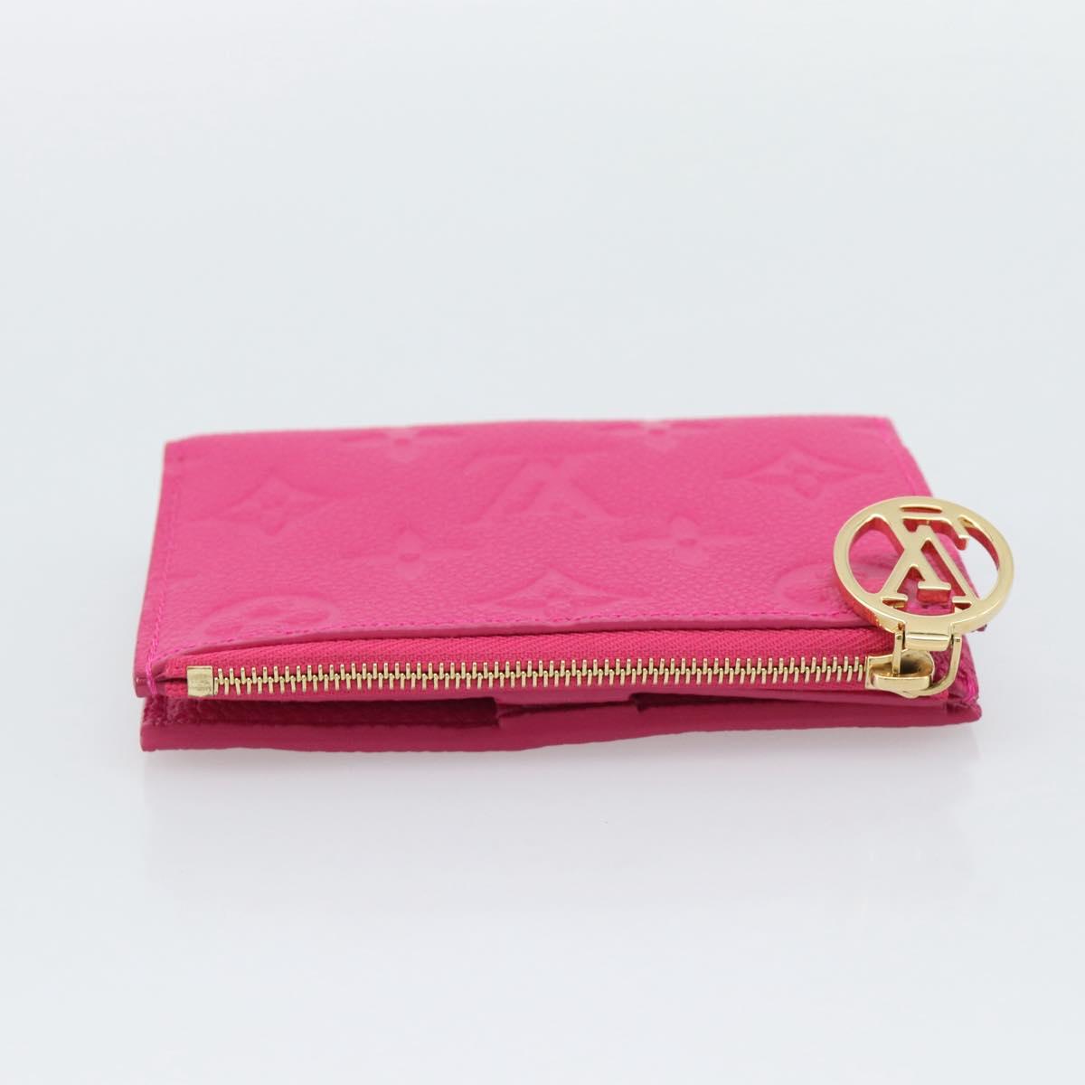 LOUIS VUITTON Monogram Empreinte Portefeuille Lisa Frozen Orchid LV Auth 192468M