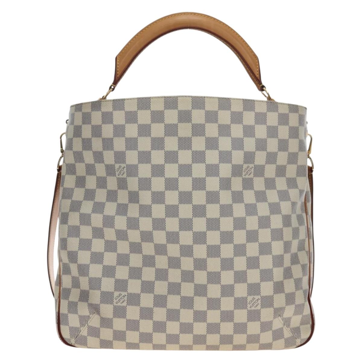 LOUIS VUITTON Damier Azur Sophie Shoulder Bag 2way N41216 LV Auth 192475V