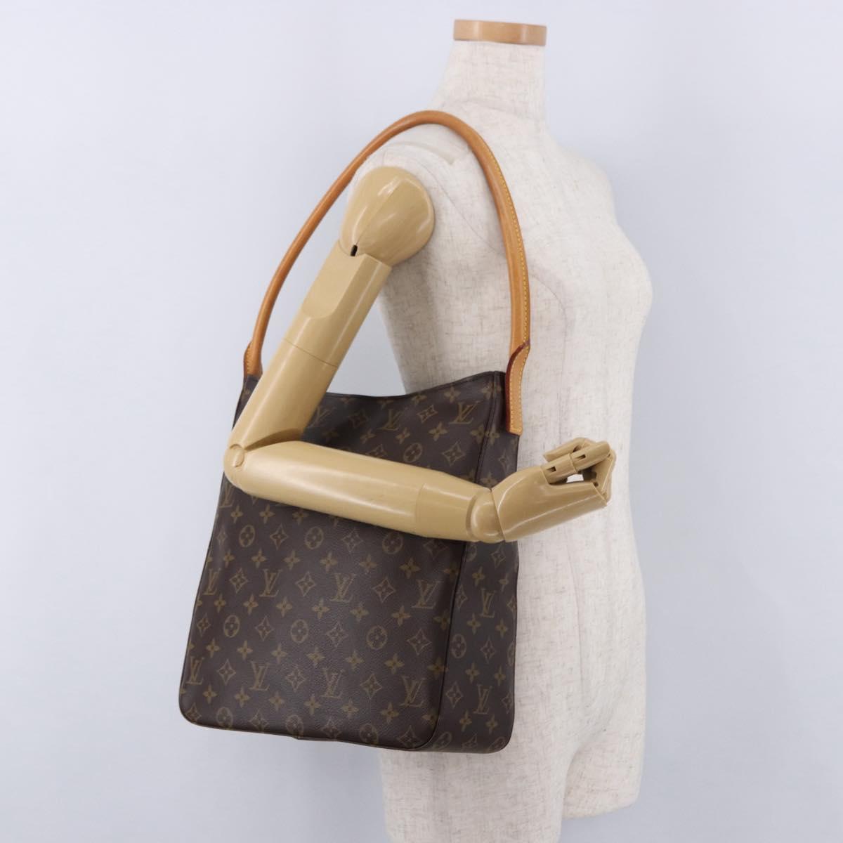 LOUIS VUITTON Monogram Looping GM Shoulder Bag M51145 LV Auth 192478A