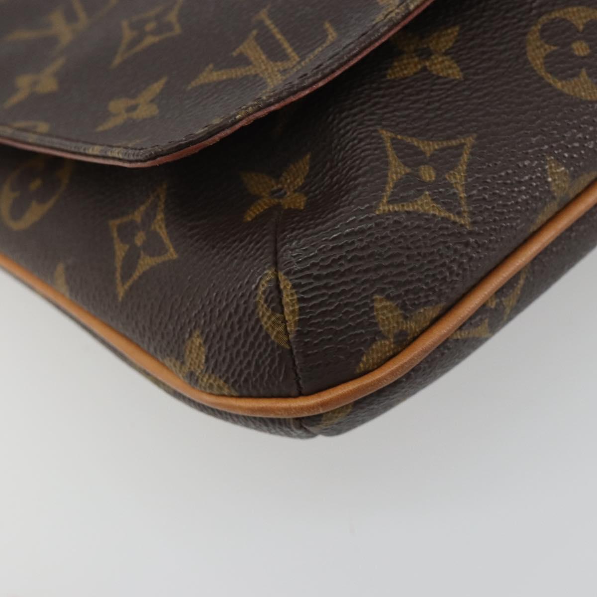 LOUIS VUITTON Monogram Musette Tango Shoulder Bag M51257 LV Auth 192484A
