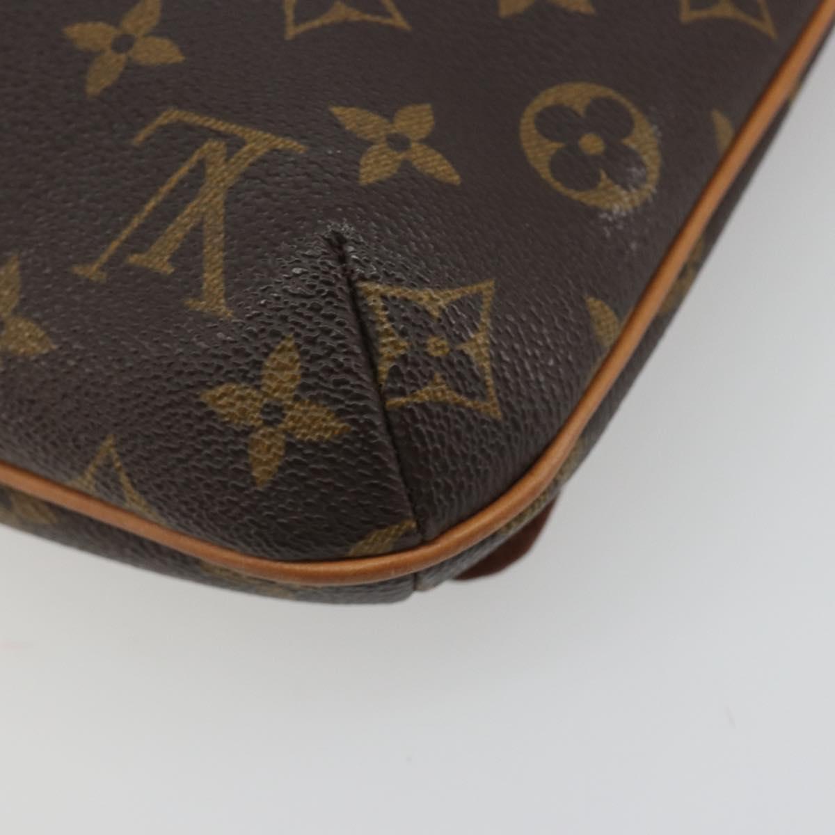 LOUIS VUITTON Monogram Musette Tango Shoulder Bag M51257 LV Auth 192484A