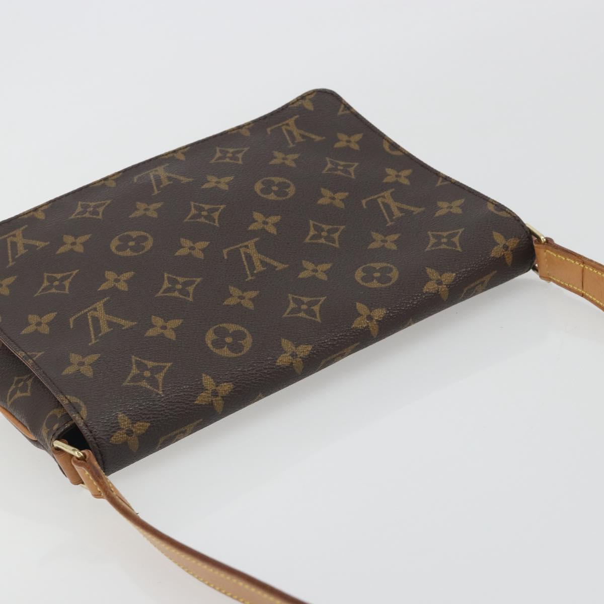 LOUIS VUITTON Monogram Musette Tango Shoulder Bag M51257 LV Auth 192484A