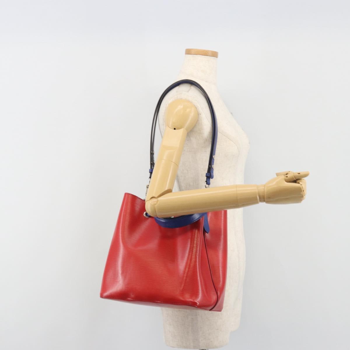 LOUIS VUITTON Epi Neonoe Shoulder Bag Red Coklico M54365 LV Auth 192485V