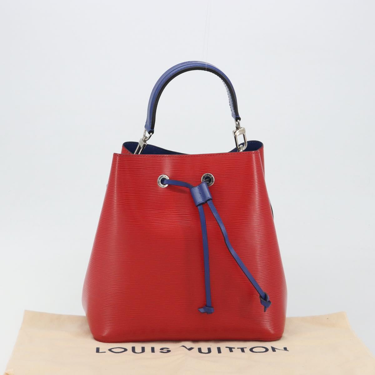 LOUIS VUITTON Epi Neonoe Shoulder Bag Red Coklico M54365 LV Auth 192485V