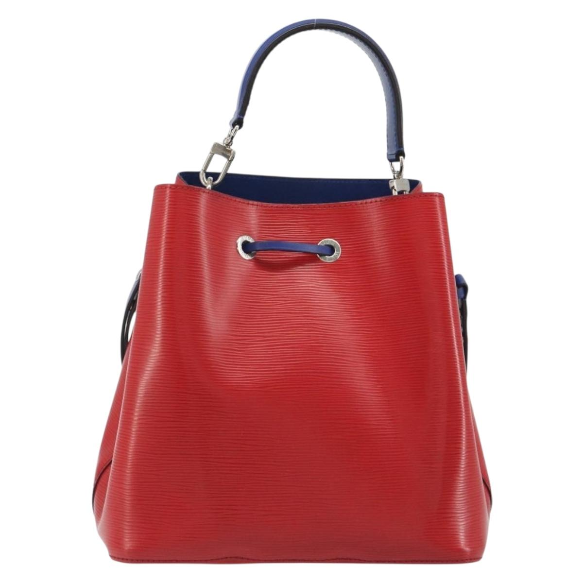 LOUIS VUITTON Epi Neonoe Shoulder Bag Red Coklico M54365 LV Auth 192485V