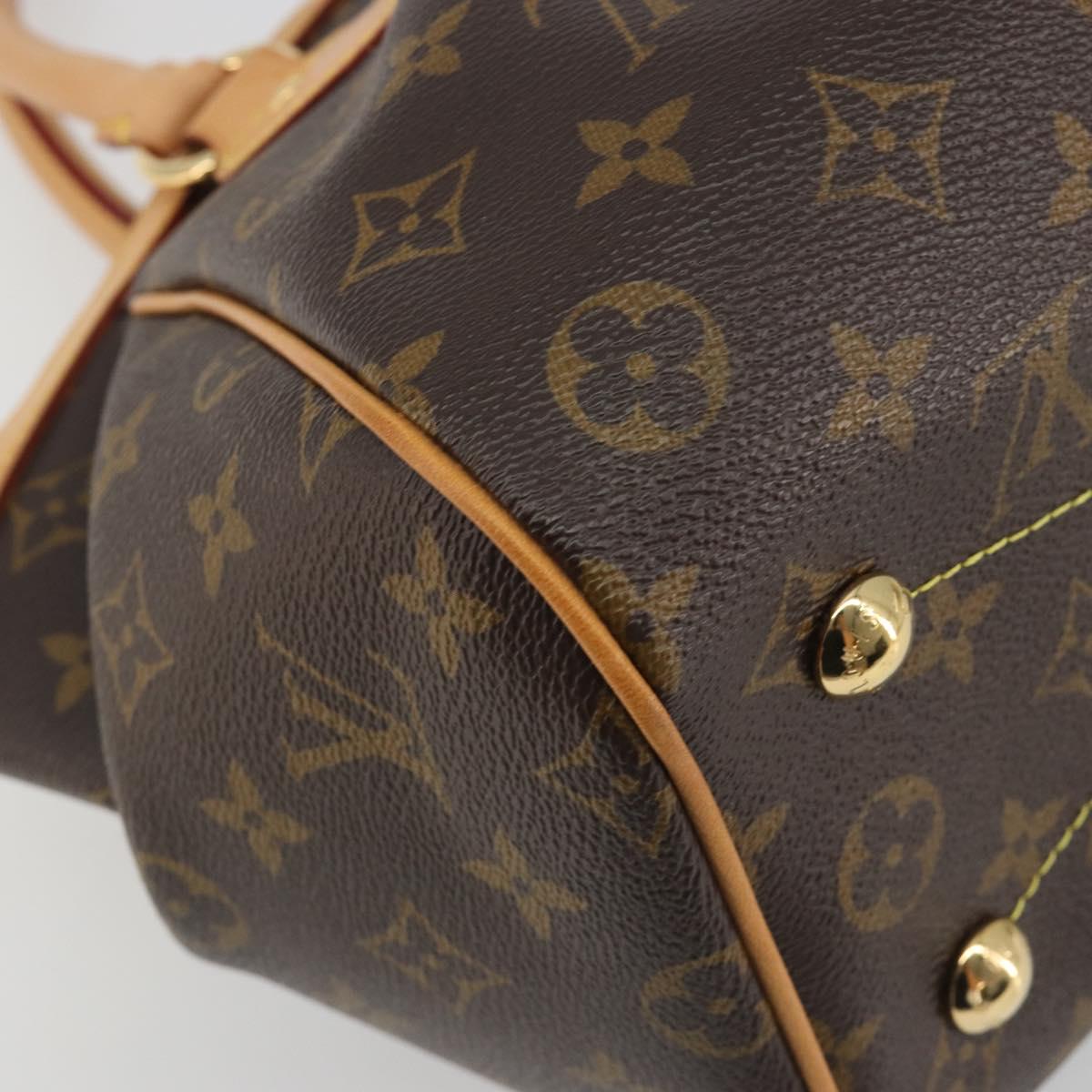 LOUIS VUITTON Monogram Tivori PM Hand Bag M40143 LV Auth 192494A
