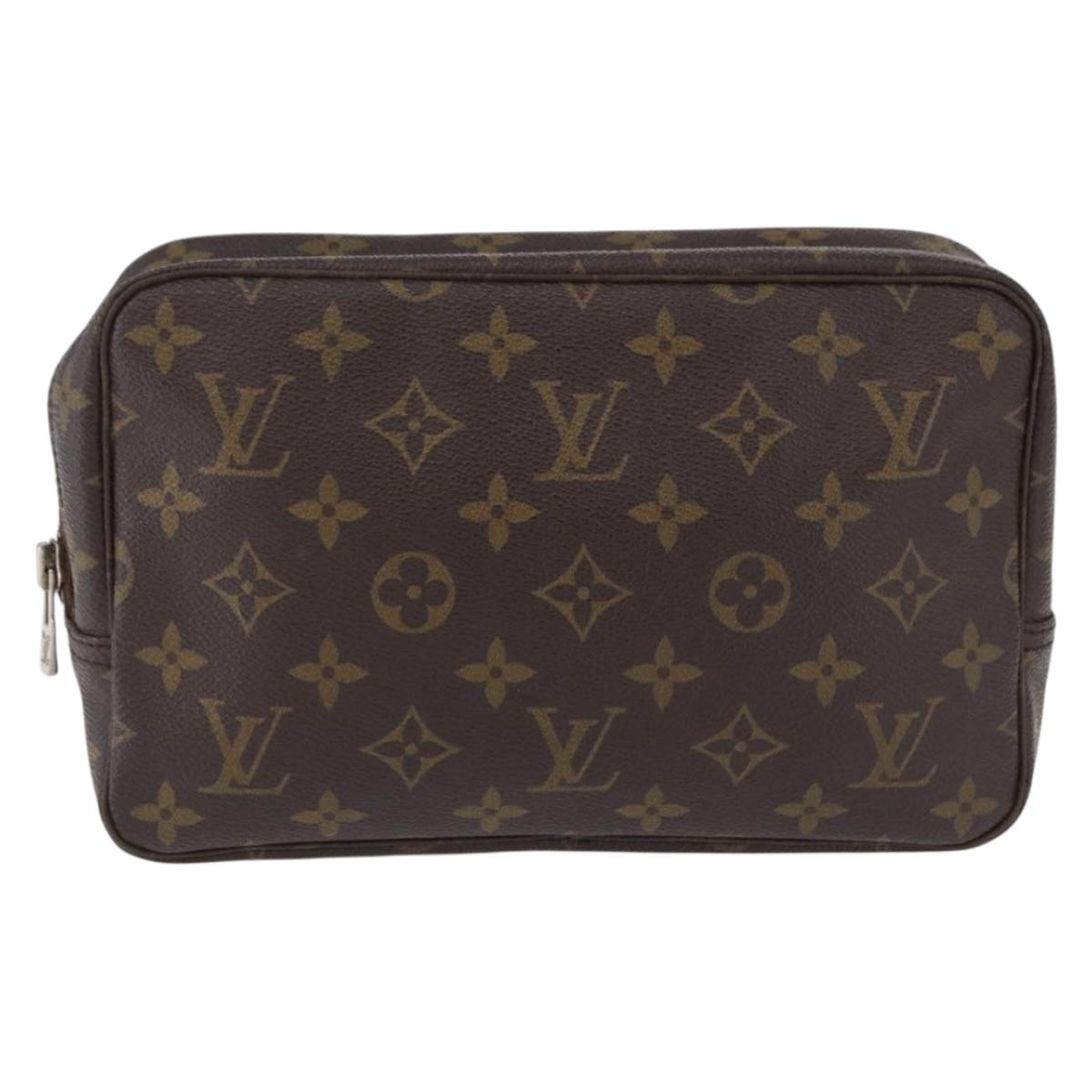 LOUIS VUITTON Monogram Trousse Toilette 23 Clutch Bag M47524 LV Auth 192496