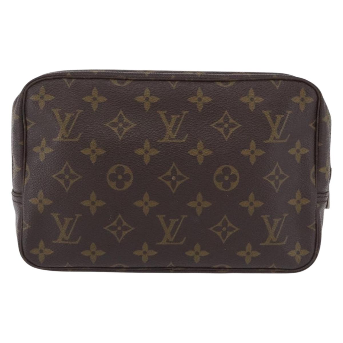 LOUIS VUITTON Monogram Trousse Toilette 23 Clutch Bag M47524 LV Auth 192496