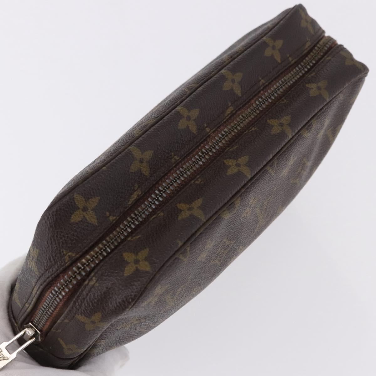 LOUIS VUITTON Monogram Trousse Toilette 23 Clutch Bag M47524 LV Auth 192496
