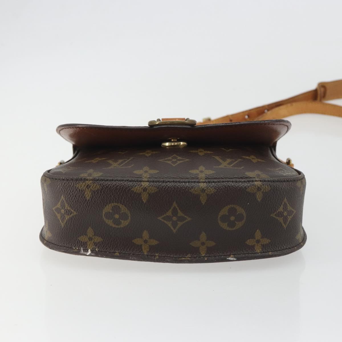 LOUIS VUITTON Monogram Saint Cloud MM Shoulder Bag M51243 LV Auth 192497