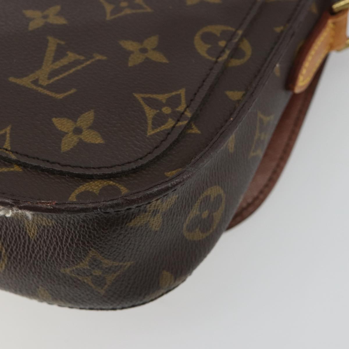 LOUIS VUITTON Monogram Saint Cloud MM Shoulder Bag M51243 LV Auth 192497