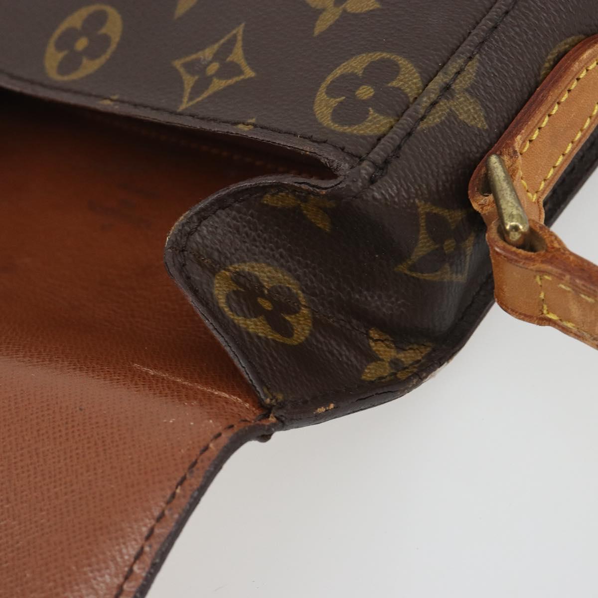 LOUIS VUITTON Monogram Saint Cloud MM Shoulder Bag M51243 LV Auth 192497