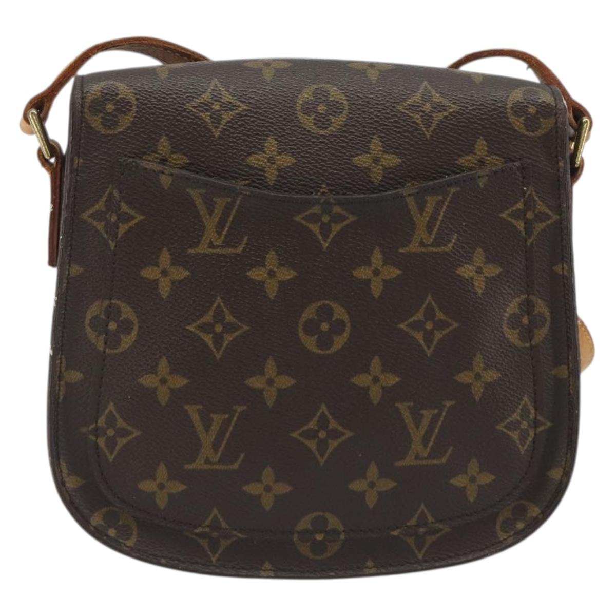 LOUIS VUITTON Monogram Saint Cloud MM Shoulder Bag M51243 LV Auth 192497