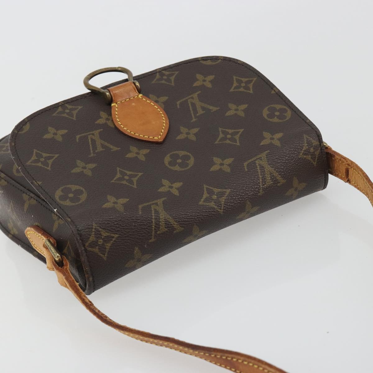 LOUIS VUITTON Monogram Saint Cloud MM Shoulder Bag M51243 LV Auth 192497