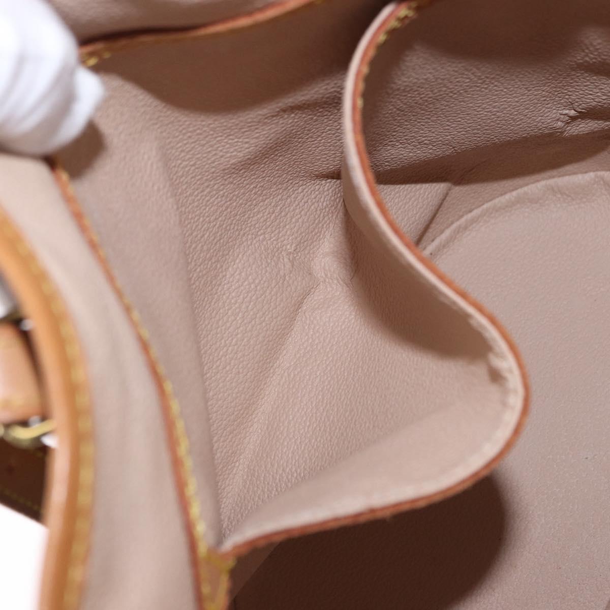LOUIS VUITTON Monogram Bucket PM Shoulder Bag M42238 LV Auth 192498A