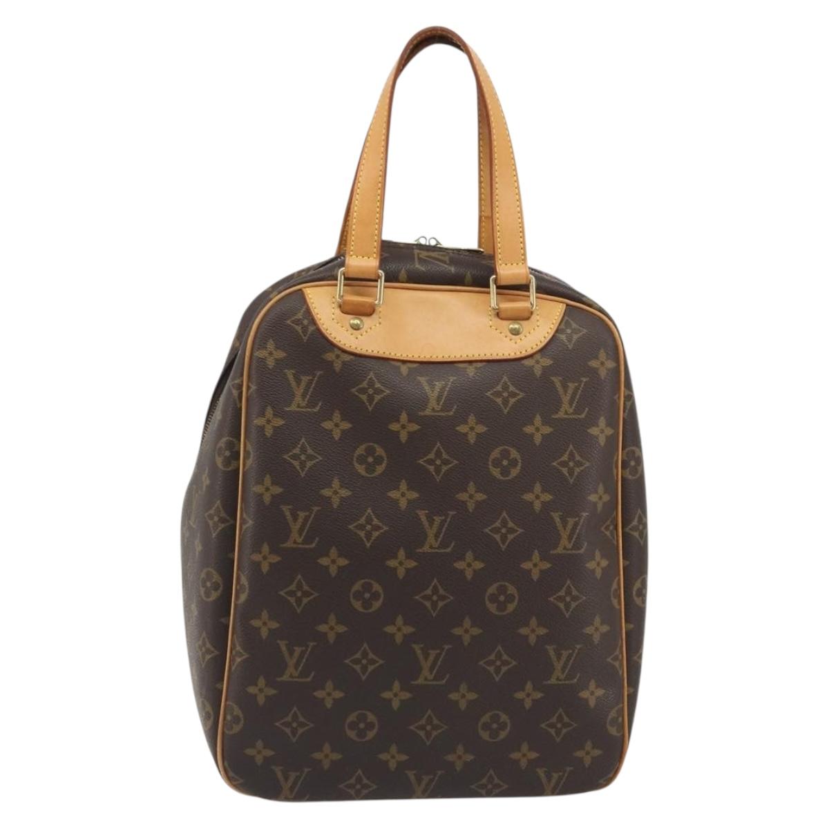 LOUIS VUITTON Monogram Excursion Hand Bag M41450 LV Auth 192507A