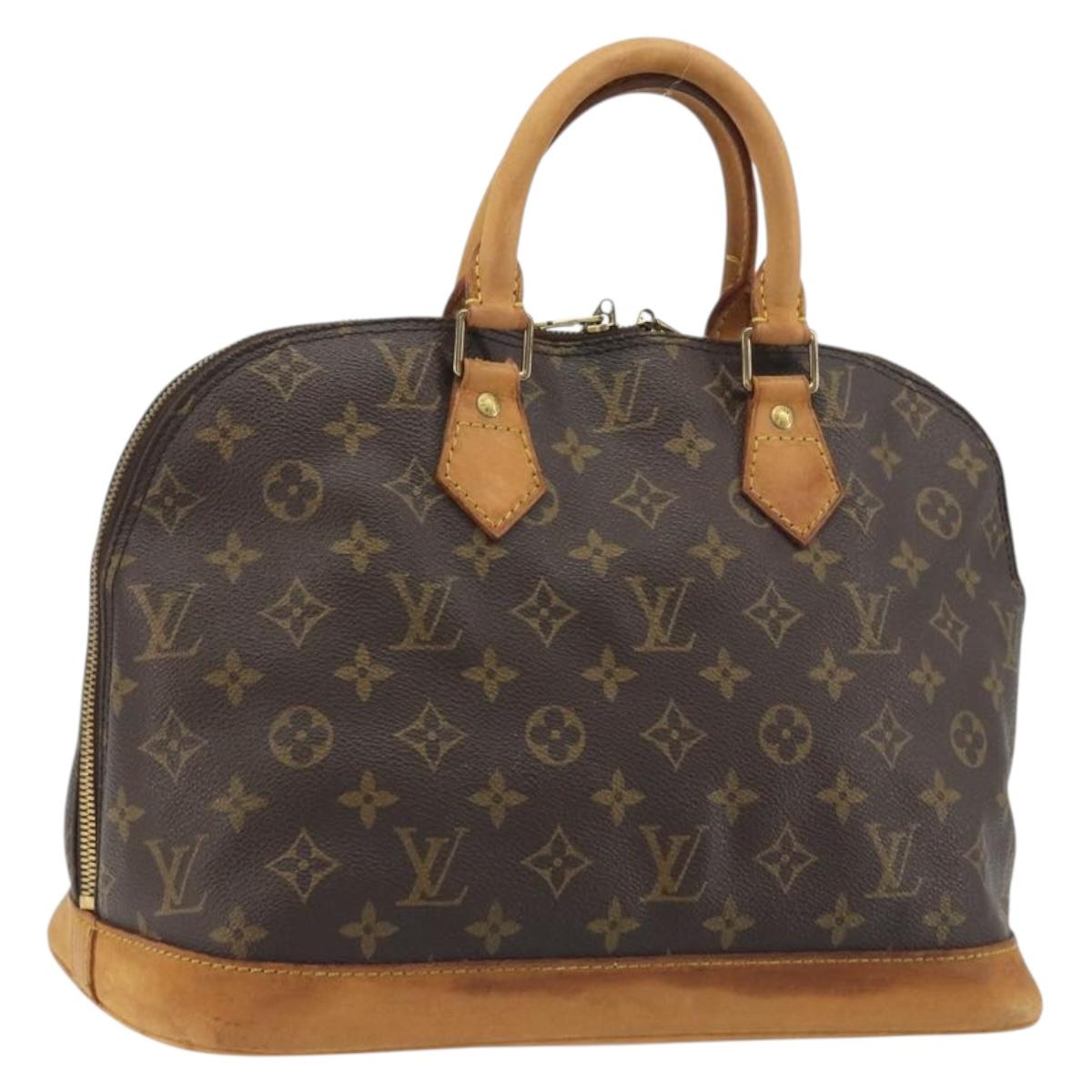 LOUIS VUITTON Monogram Alma PM Hand Bag M53151 LV Auth 192508