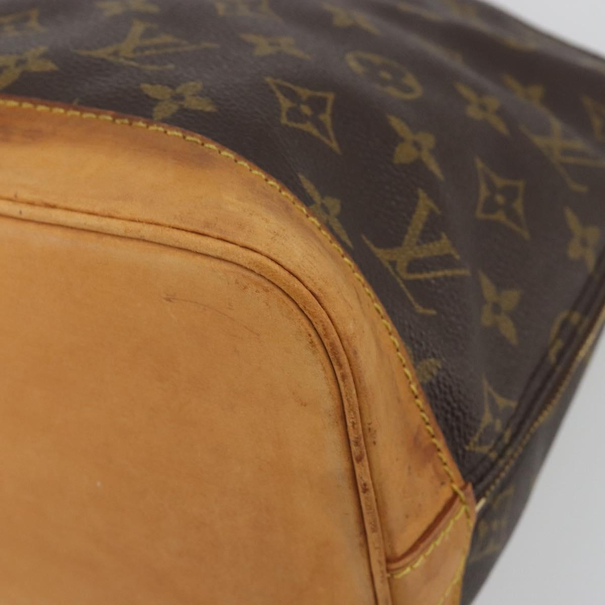 LOUIS VUITTON Monogram Alma PM Hand Bag M53151 LV Auth 192508