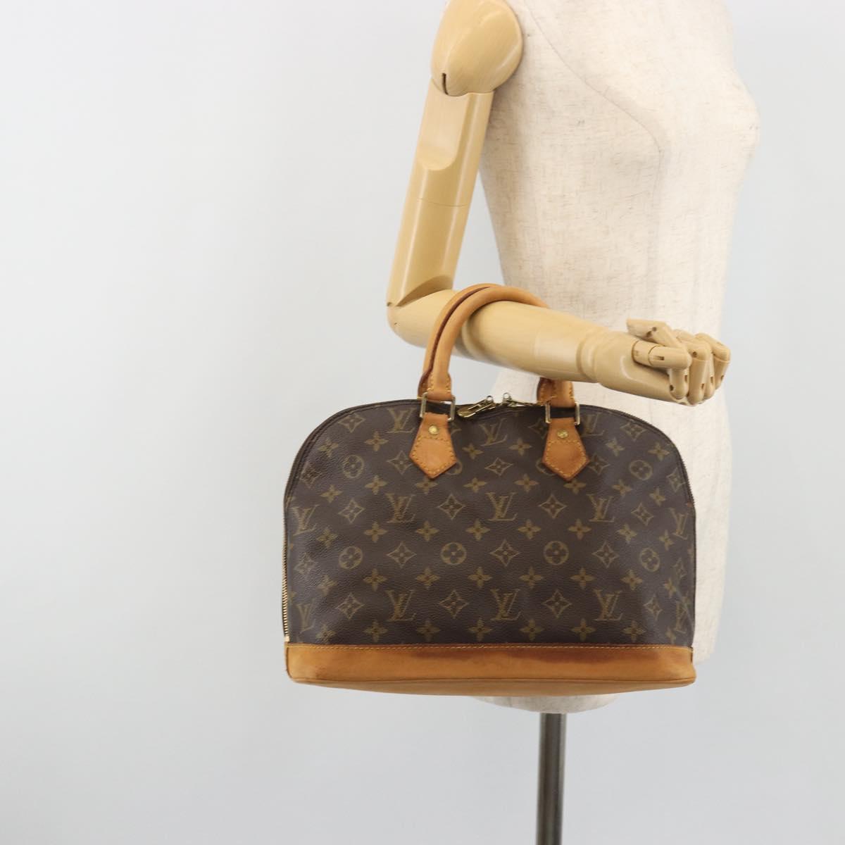 LOUIS VUITTON Monogram Alma PM Hand Bag M53151 LV Auth 192508
