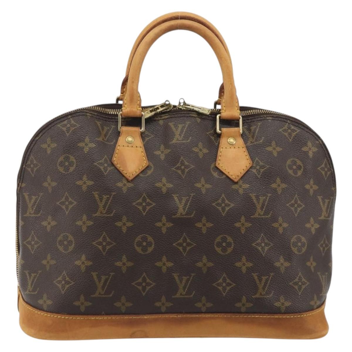 LOUIS VUITTON Monogram Alma PM Hand Bag M53151 LV Auth 192508